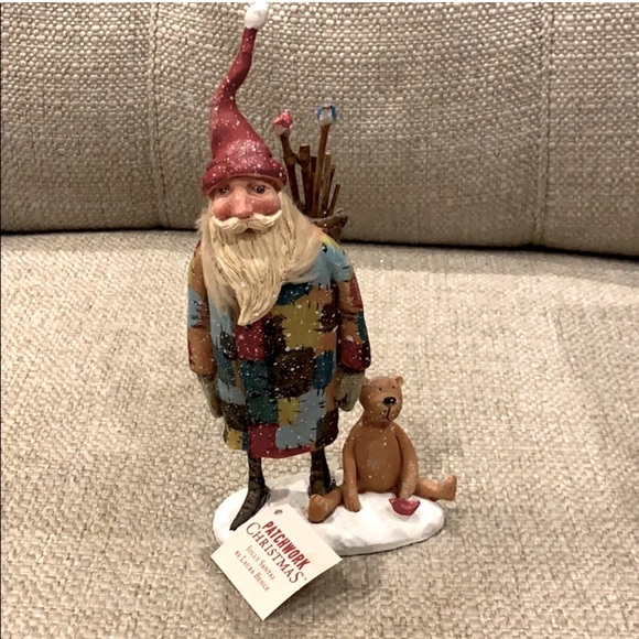ISO I am Looking to buy this Figurine Jolly Santa by Laura Bence - Picture 5 of 5